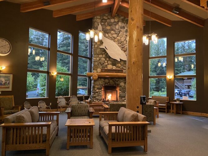 Lobby, Seward Windsong Lodge, Alaska