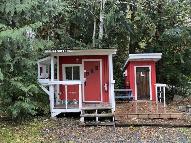 Camper's Cabin, SunLund By-the-Sea, Sunshine Coast, BC Canada