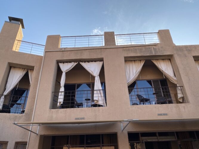 Balcony rooms, Feynan Ecolodge, Jordan