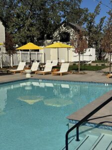 pool at MacArthur Place Hotel in Sonoma