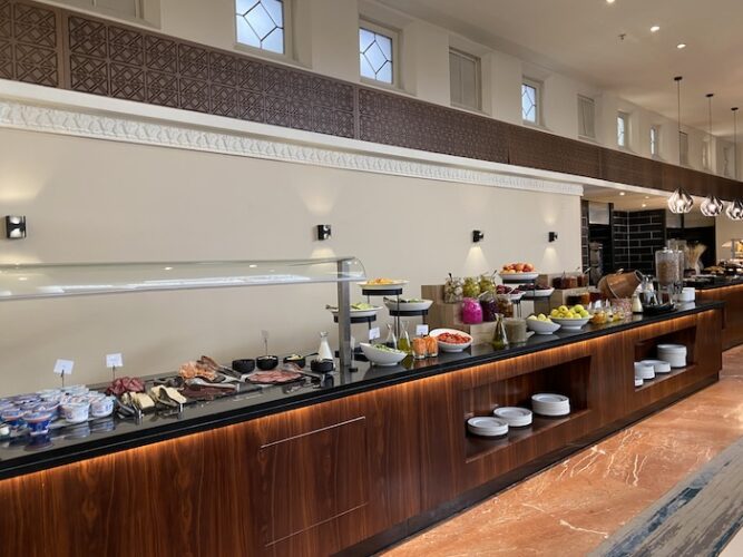 Breakfast buffet, InterContinental Amman, Jordan