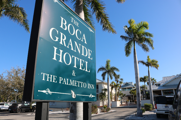 Boca Grande hotel on Gasparilla Island