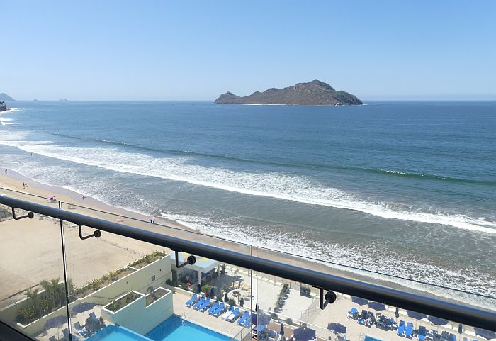 View of Deer Island from the Doubletree Resort