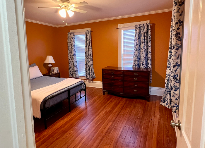 The Retro House bedroom, part of Hancock Heights