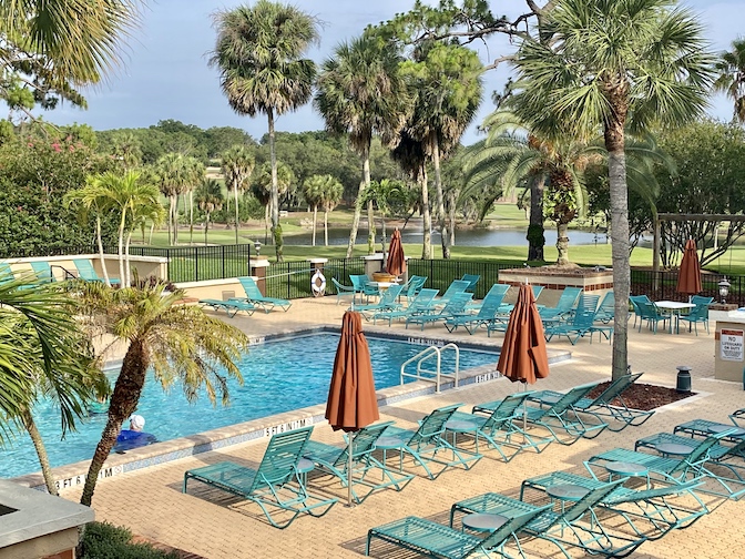 Pool time at Mission Resort + Club.