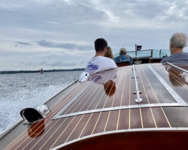 Antique Boat Museum boat ride.