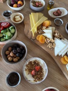 Turkish breakfast at Gaia by the Sea