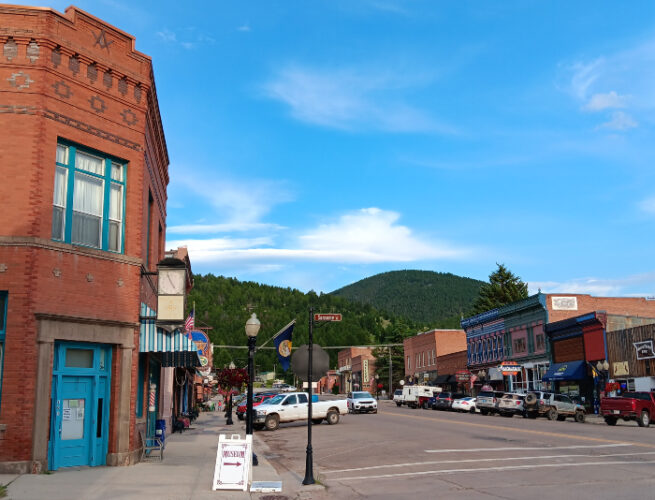 Downtown Philipsburg, Montana