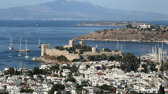 View from The Marmara Bodrum guestroom