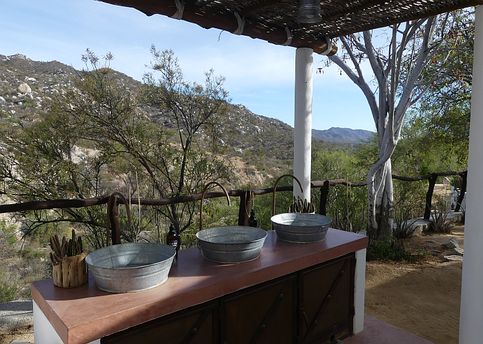 bathroom sinks with a view