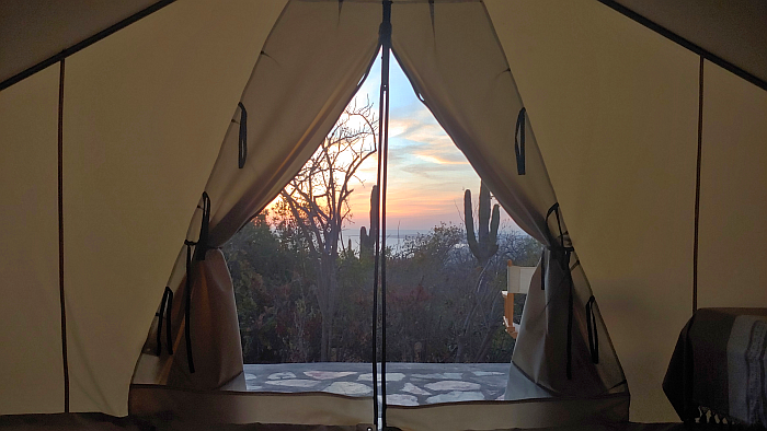 Sunrise view at Rancho Cacachilas