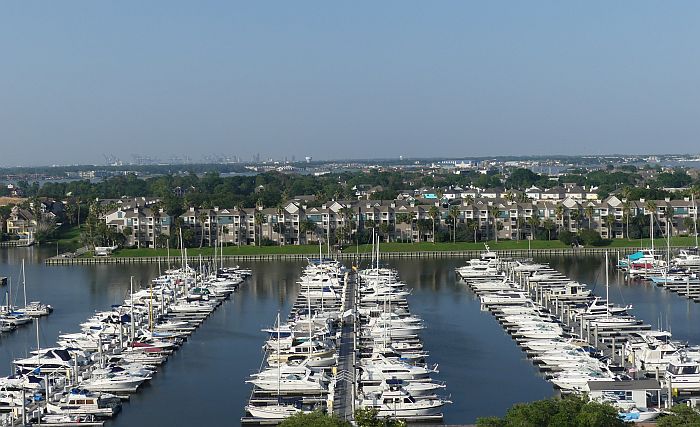 Room view from South Shore Harbor Resort near Houston