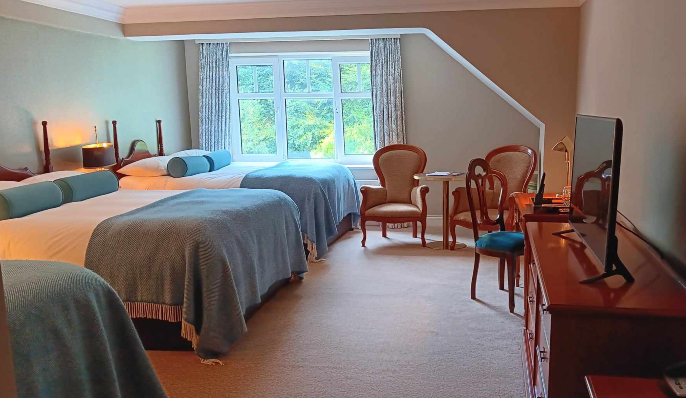 Guest room at Randles Hotel, Killarney, Ireland