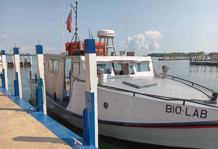 Stone Lab research boat