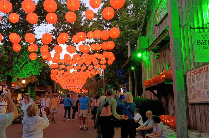 Pumpkins in the City, Silver Dollar City, Branson, Missouri