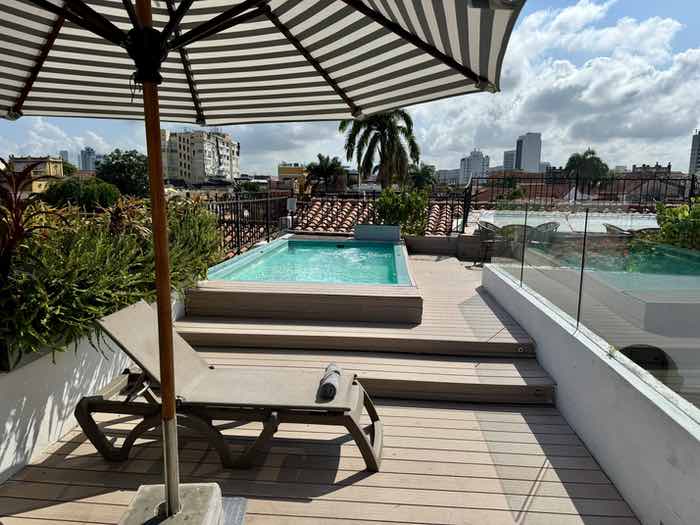 Sun deck, Casa La Factoria, Cartagena, Colombia