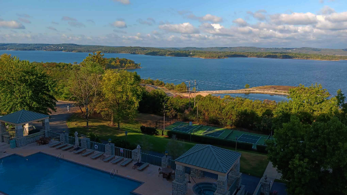 View of Table Rock Lake from Chateau on the Lake