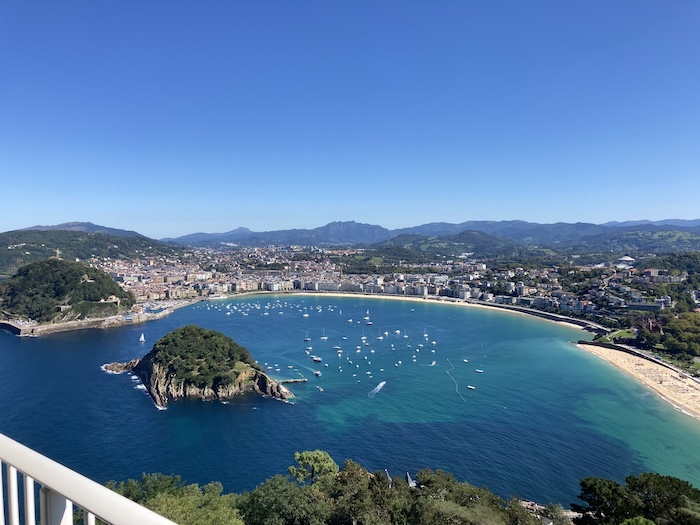 View from Hotel Monte Igueldo