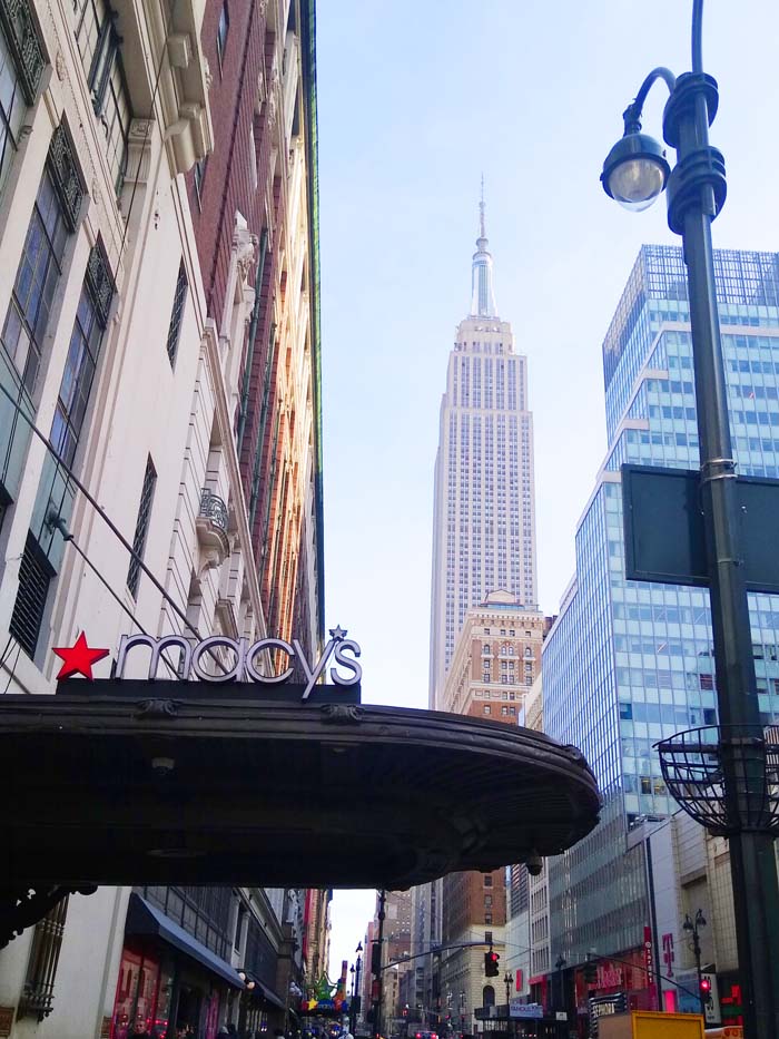 Macy's and Empire State Building